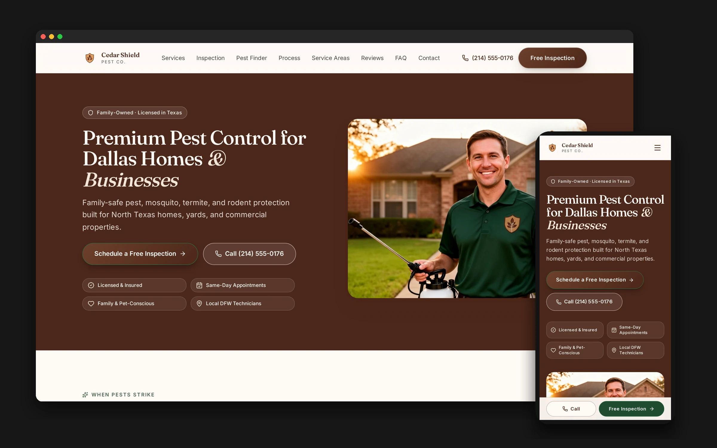 Pest Control Website — Pest Control